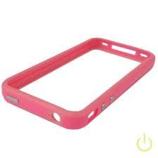 Capa para iPhone 4 Bumper Rosa